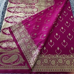 Exquisite Banarasi Art Silk Saree: Handcrafted Elegance in Kanchipuram Silk